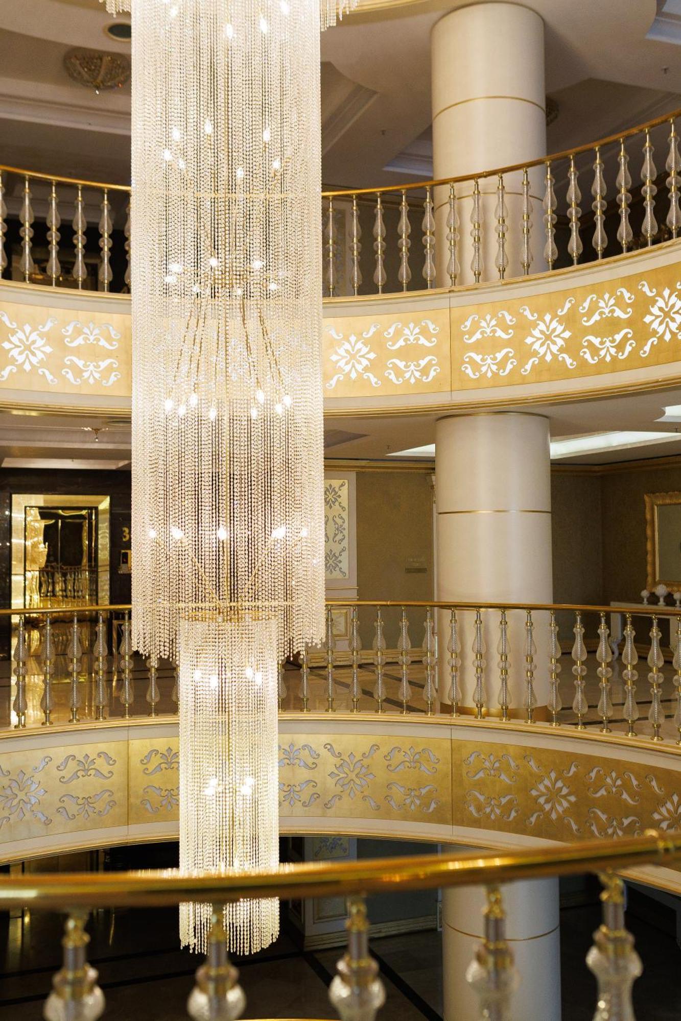 Ayan Palace Hotel Tovuz ภายนอก รูปภาพ