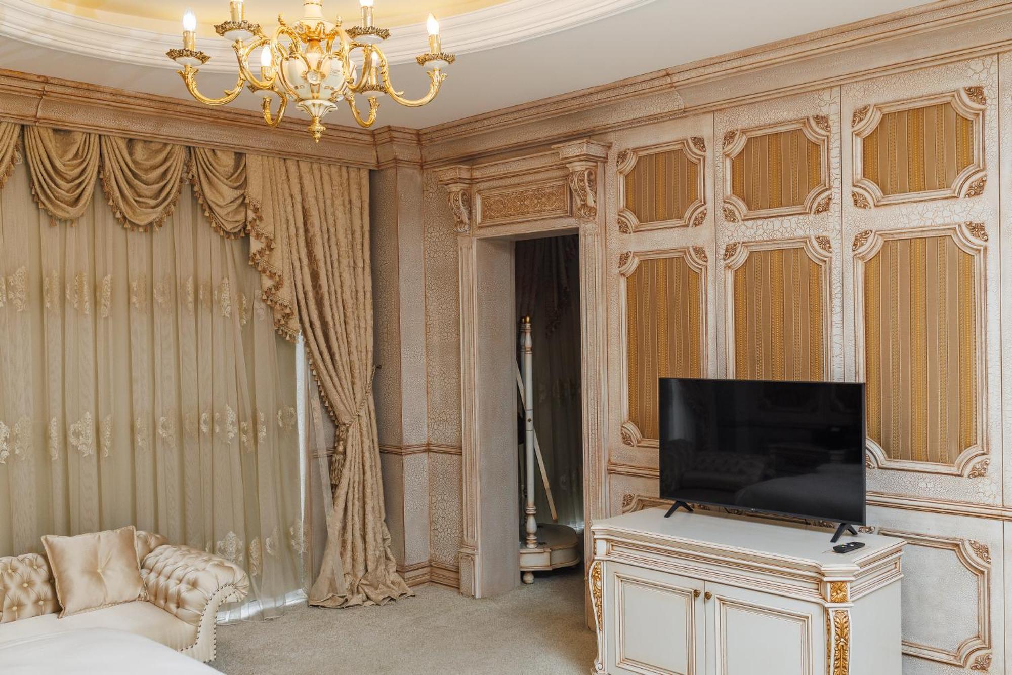 Ayan Palace Hotel Tovuz ภายนอก รูปภาพ