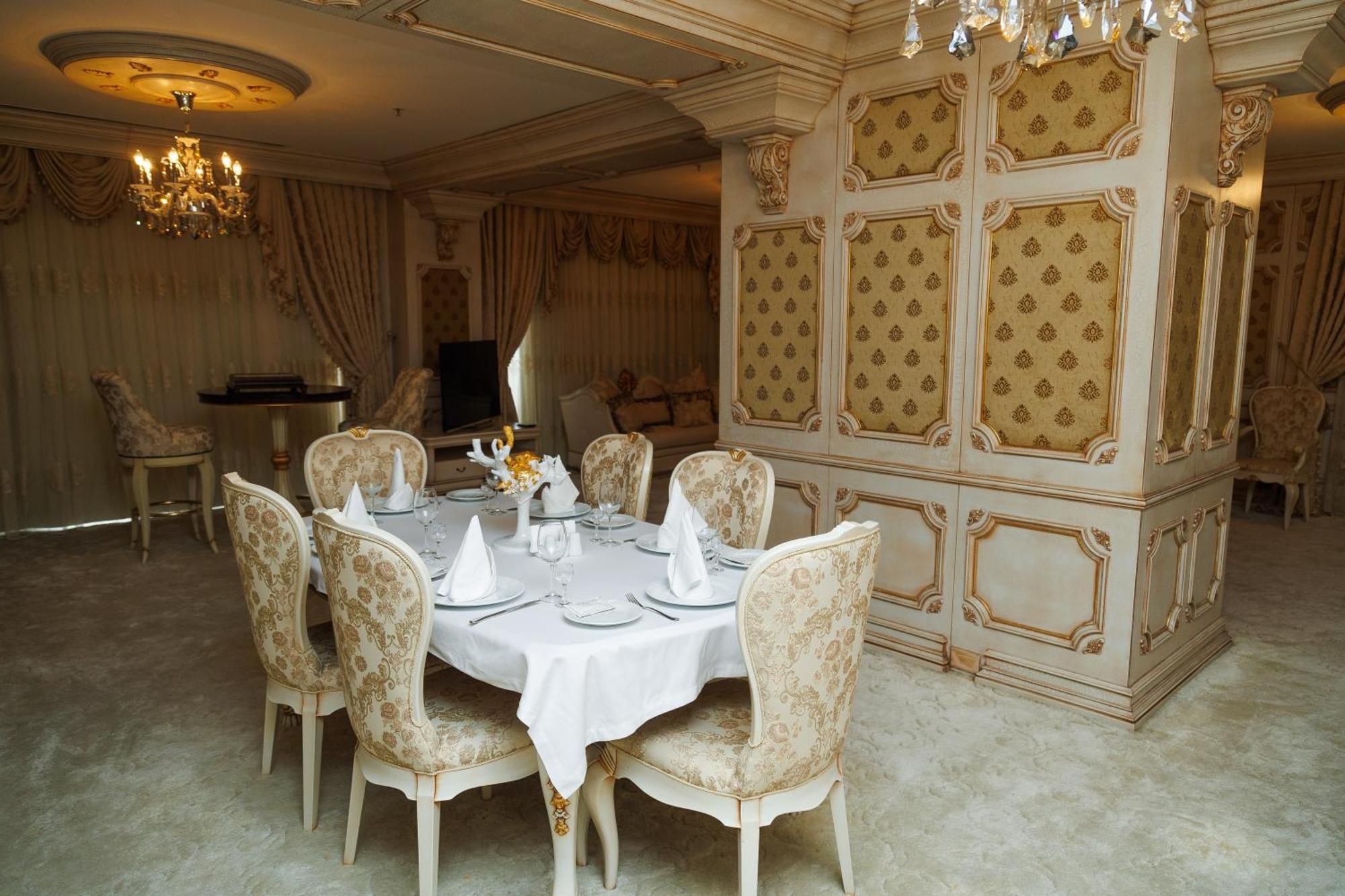 Ayan Palace Hotel Tovuz ภายนอก รูปภาพ