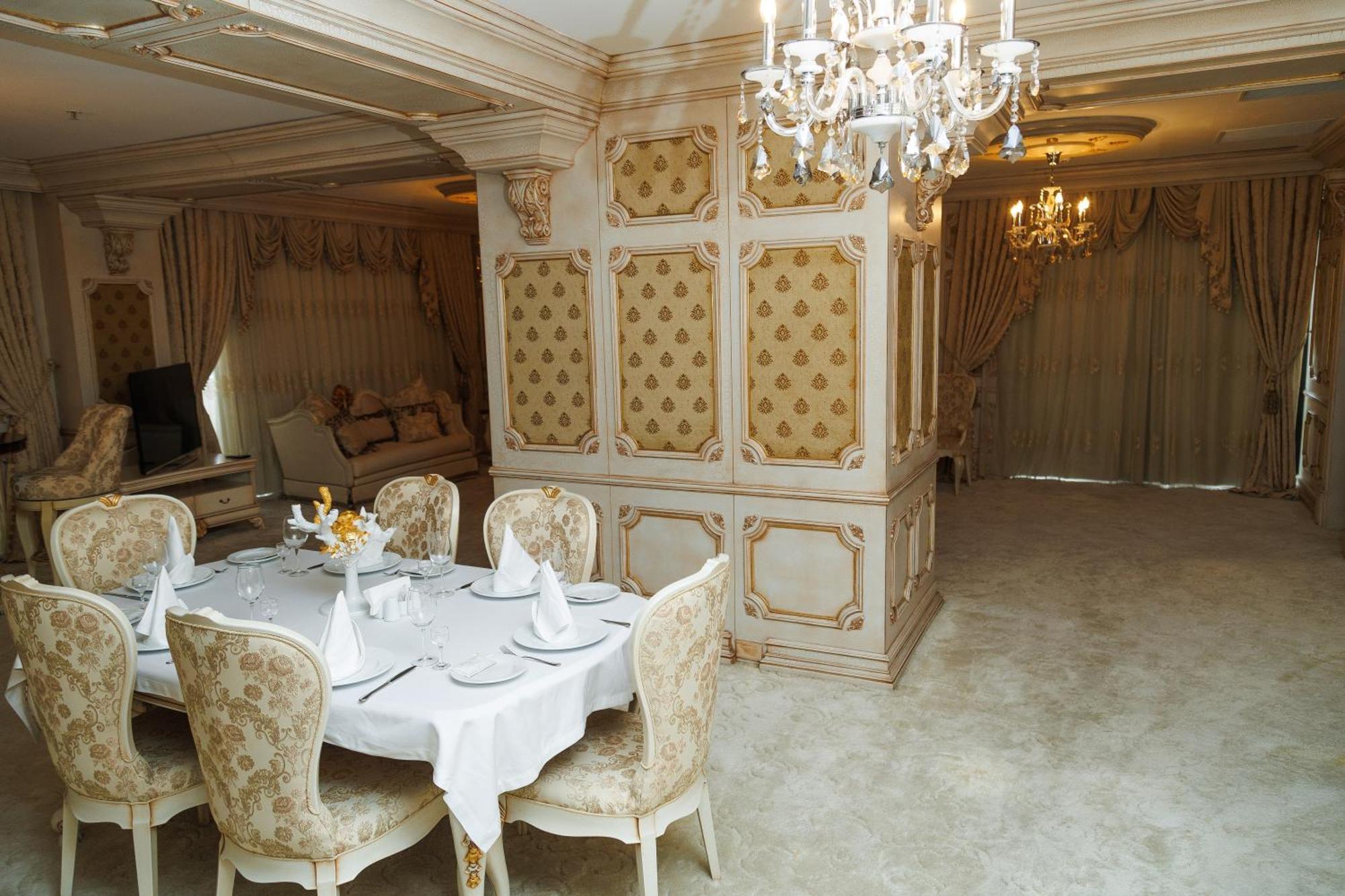 Ayan Palace Hotel Tovuz ภายนอก รูปภาพ